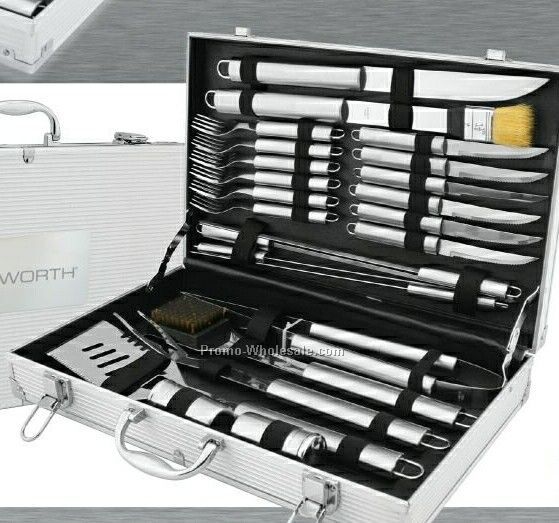 24 Piece Bbq Set