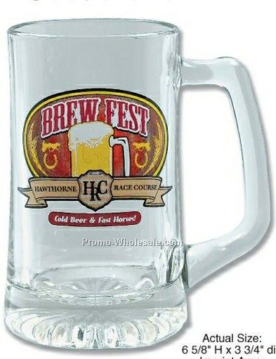 25 Oz. Tankard Glass