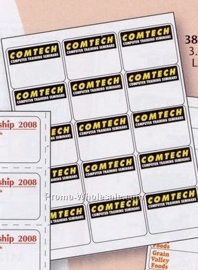 3-1/2" Diskette Laser Sheet Labels (Blank)