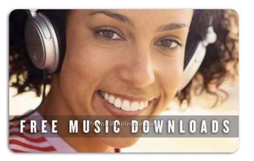 3 Songs Music Download Card