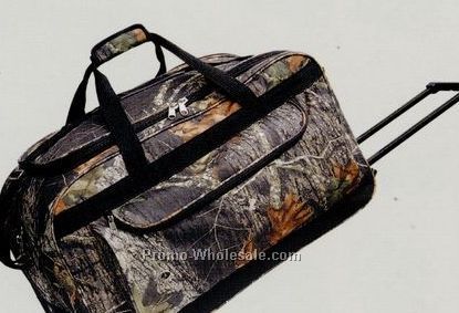 30" Mossy Oak Rolling Duffel Bag