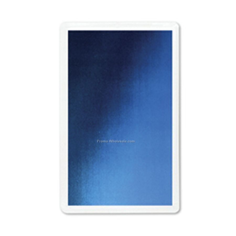 3d Lenticular Acrylic Magnet Picture Frames - Stock / White Blue Black