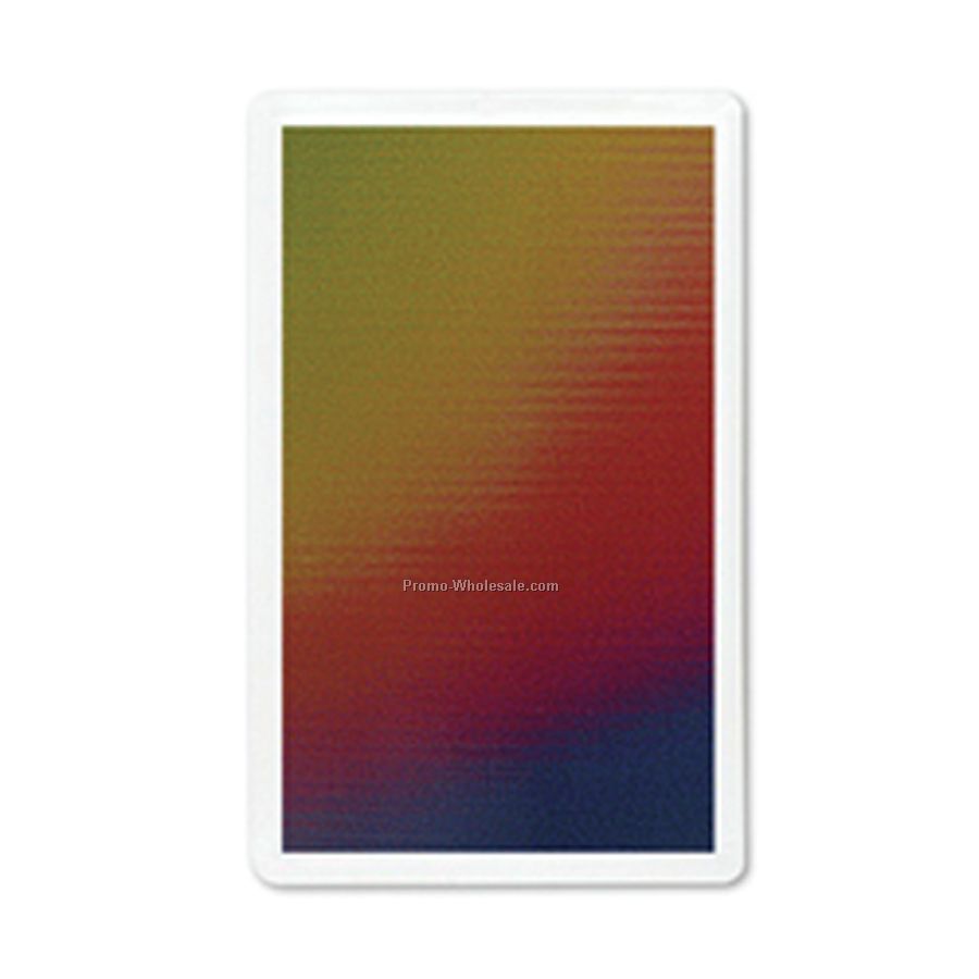 3d Lenticular Acrylic Magnet Picture Frames - Stock / Yellow Red Blue
