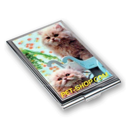3d Lenticular Business Card Case With Custom Design