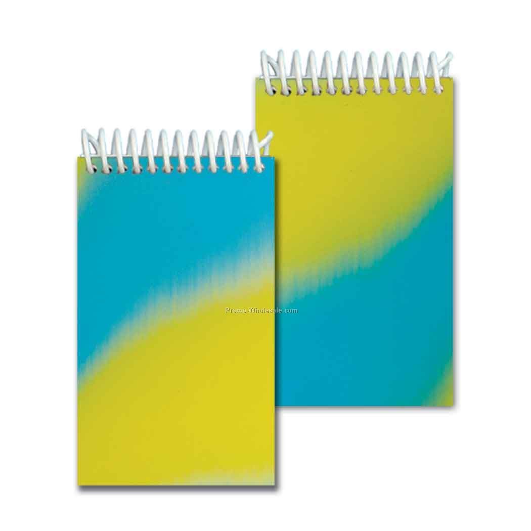 3d Lenticular Mini Notebook; Stock; Changing Colors; Blanks