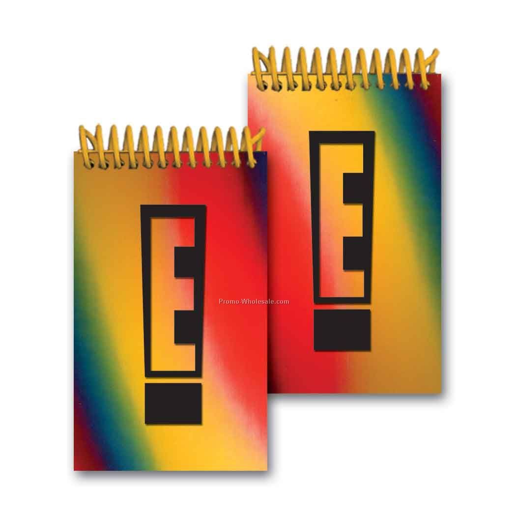 3d Lenticular Mini Notebook; Stock; Changing Colors; Imprinted