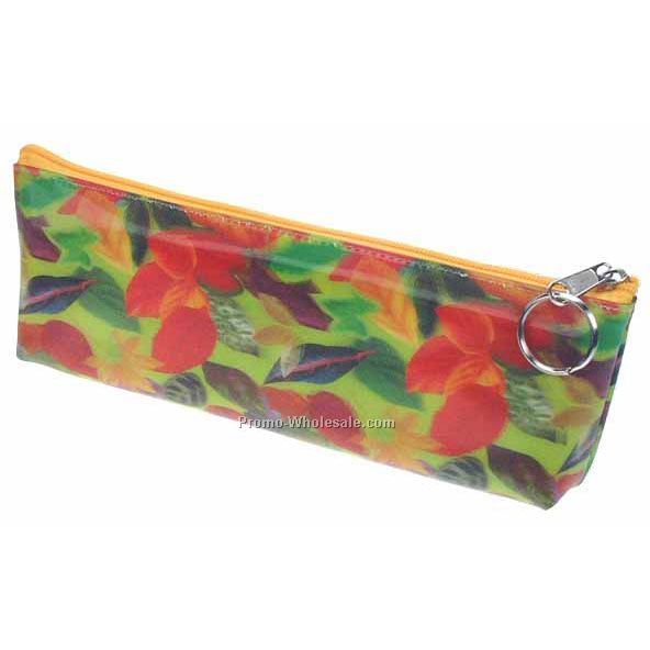 3d Lenticular Pencil Case - Sobre - Stock / Leaves