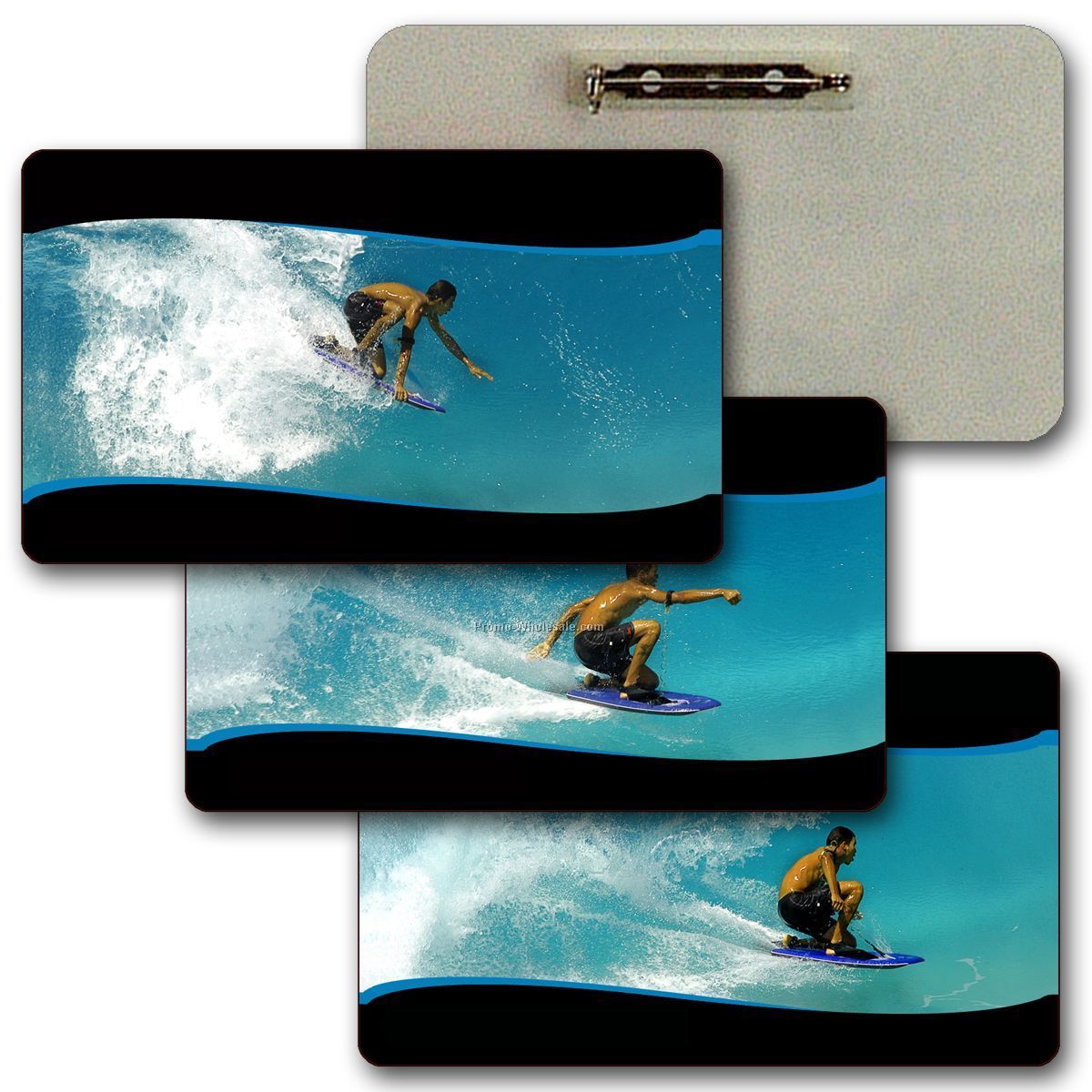 3d Lenticular Pin 2" X 3.5" -- Custom Images