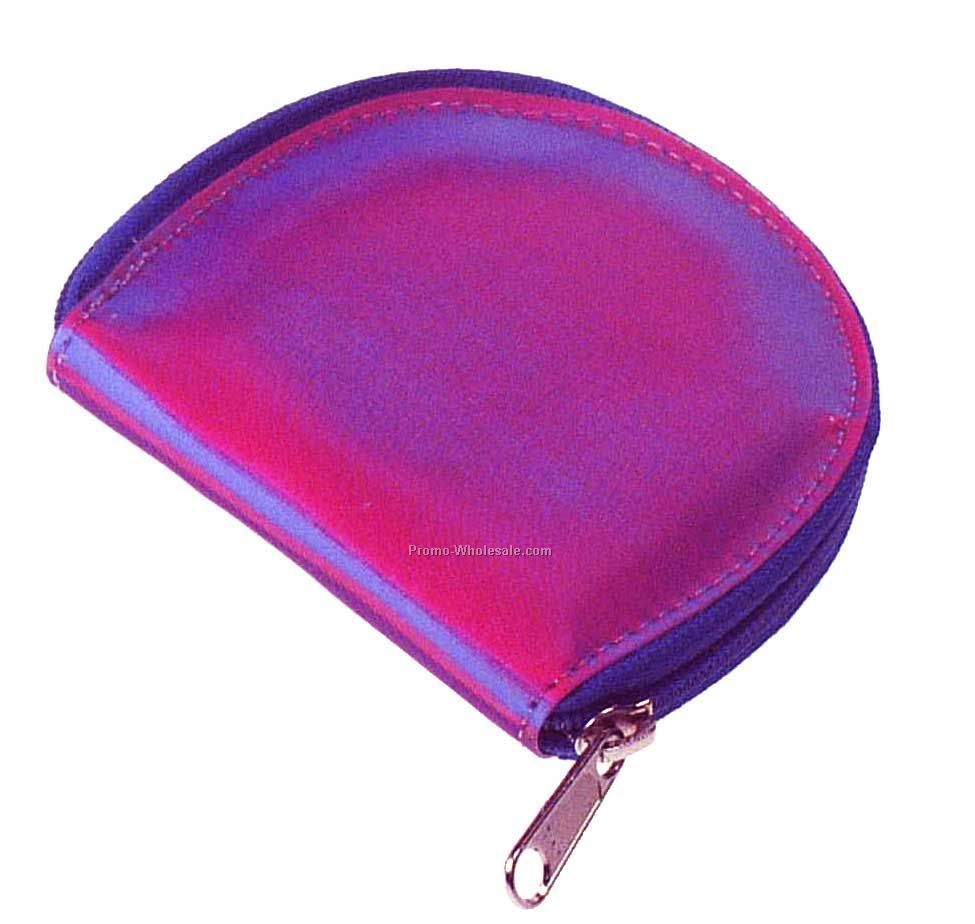 3d Lenticular Rondo Coin Purse - Custom / Pink Blue