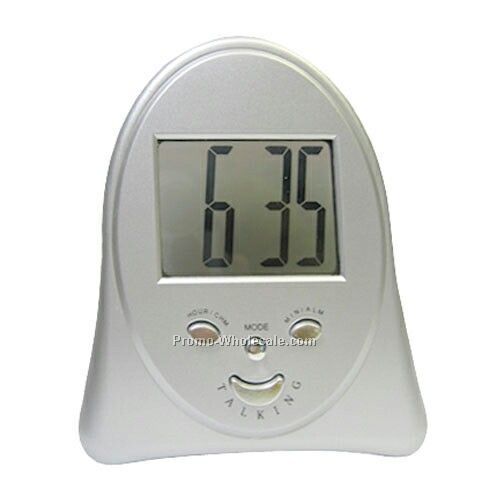 4-1/2"x4"x1-1/2" Arch Talking Clock With Digital Readout