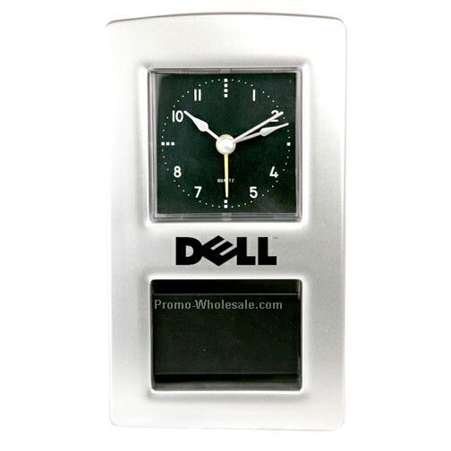 5-1/2"x3"x2" Desktop Alarm Clock W/ Square Face