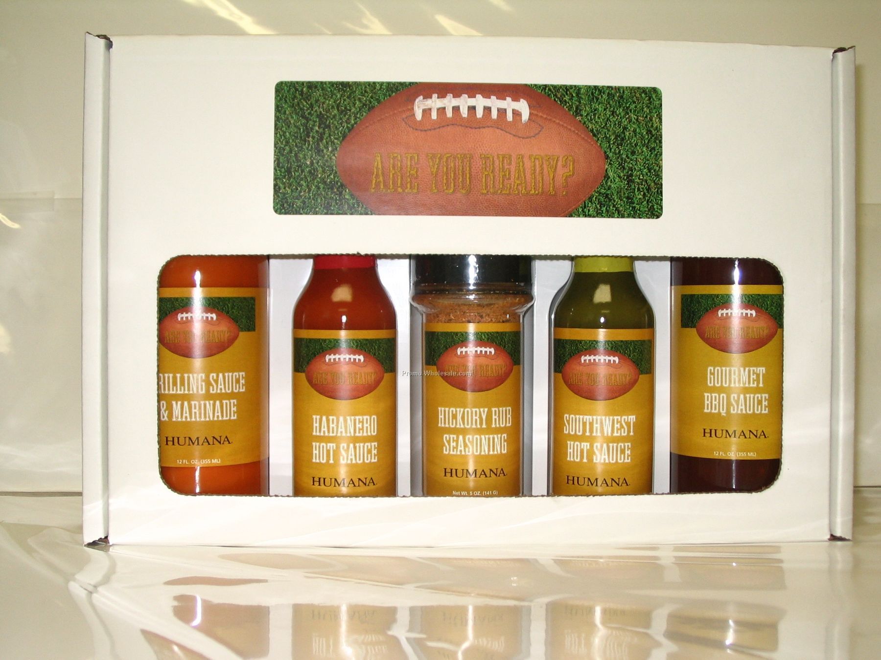 5 Pack Custom Gourmet Sauces/Seasoning Collection