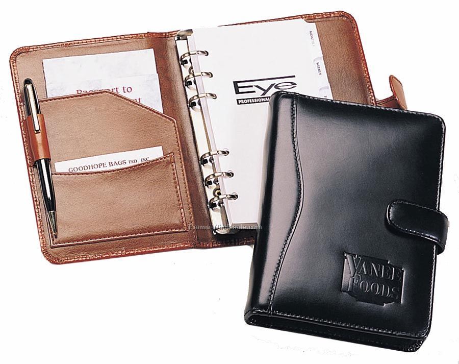 6-ring Leather Agenda