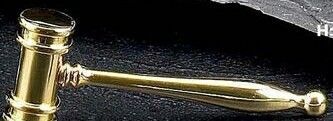 7-1/2" Gold Gavel