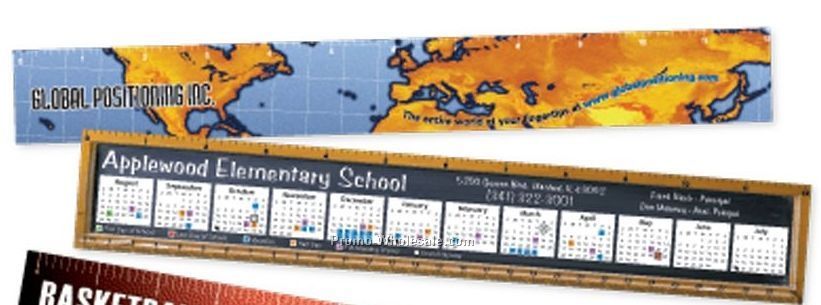8" Fully Customizable Ruler Magnets