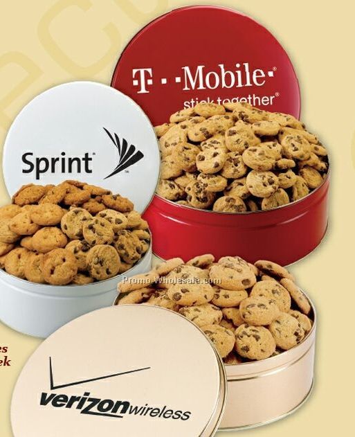 8-1/8"x3" Mini Cookie Tin