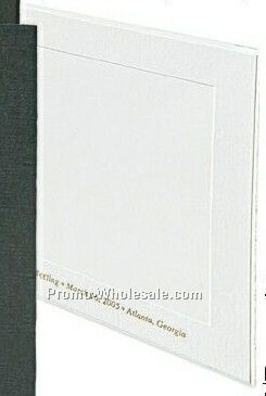 8"x10" White Vertical Portrait Folder