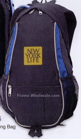 9-1/2"x16-1/2"x4-1/2" Hydration Backpack With Fanny Pack