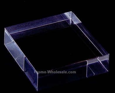 Acrylic Specialty Base (Heavy Block) 4"x4"x8"