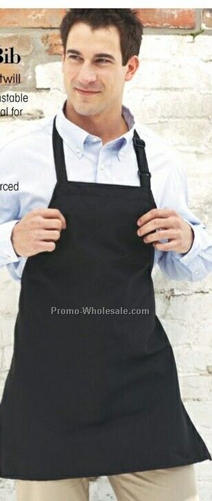 Adjustable Bib Apron (29"x33") /Blank