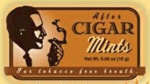 After Cigar "for Tobacco Free Breath" - Stock Design