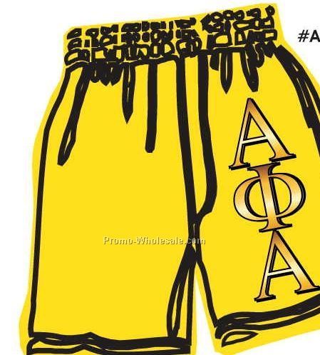 Alpha Phi Alpha Fraternity Shorts Coaster W/ Felt Back