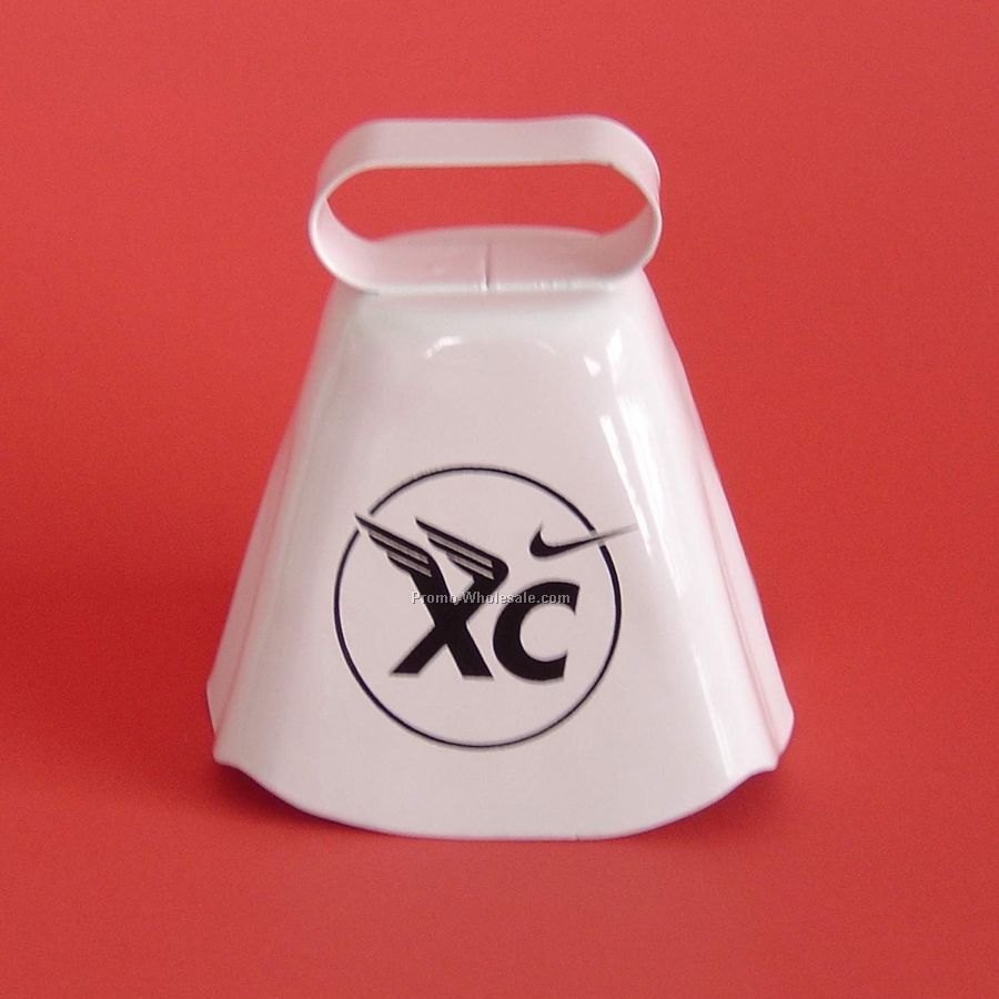 Alpine Cowbell - 2 Color Decal (White)