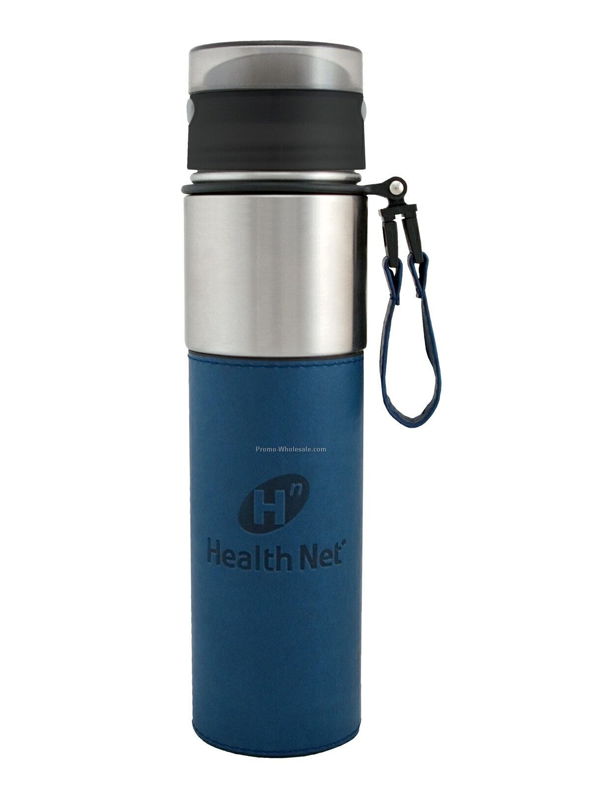 Alta Stainless Steel Water Bottle W/ Flip Lid - Deboss On Sleeve