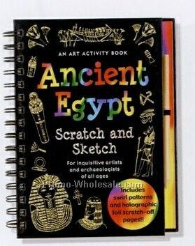 Ancient Egypt Scratch And Sketch Activity Book