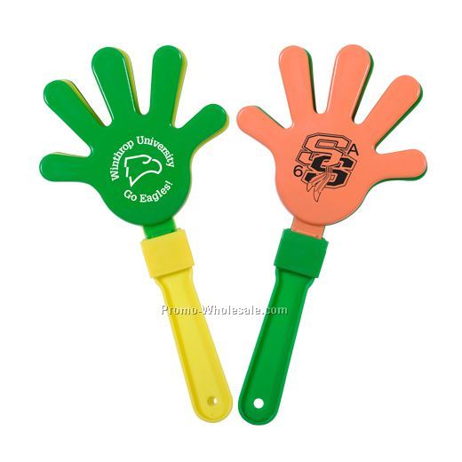 Assorted Neon Color Hand Clappers