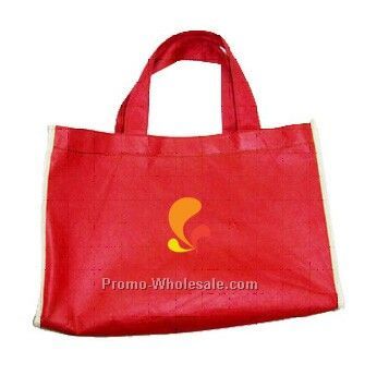 Biodegradable Non-woven Tote Bag With Side Trim