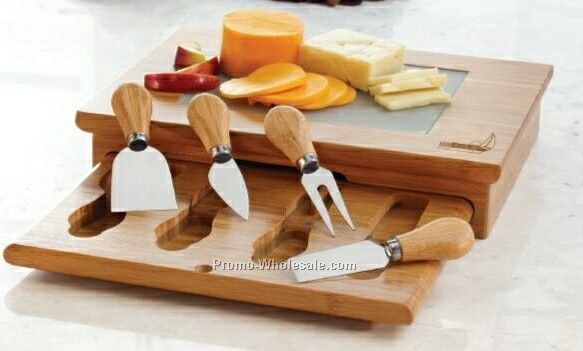 Chefz Cheese Board W/ Drawer