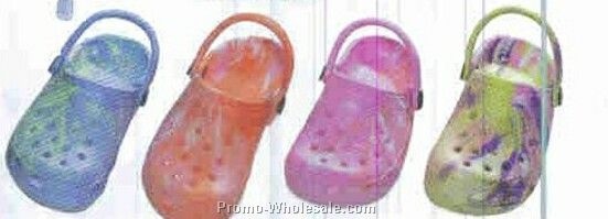 Children's Pair Of Clogs (Blue, Red, Pink, Green)