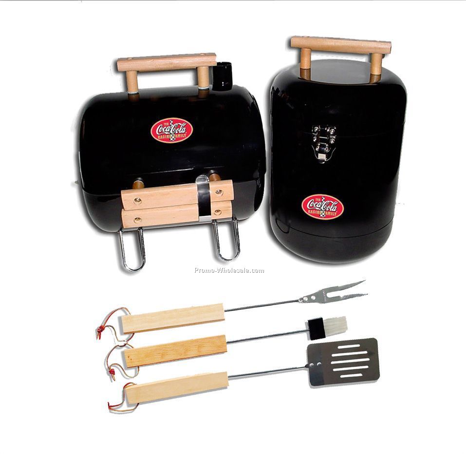 Chill N' Grill With Utensil Set