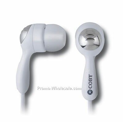  Earphones on Coby Super Bass Digital Stereo Earphones