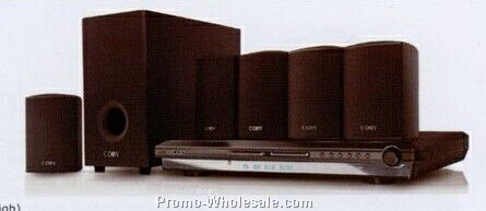 Coby Super Slim DVD Player/ Home Theater System