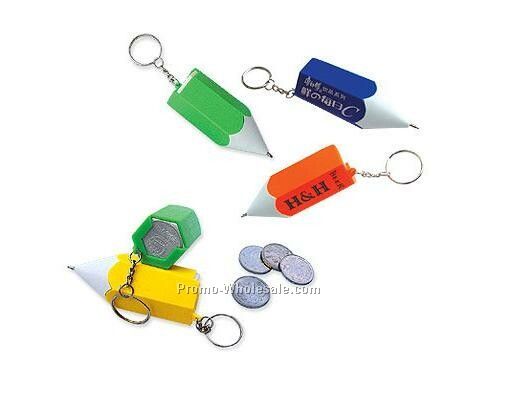 Coin Bank With Key Chain