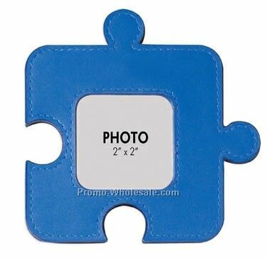 Colorplay Leather Jigsaw Puzzle Shaped Photo Frame