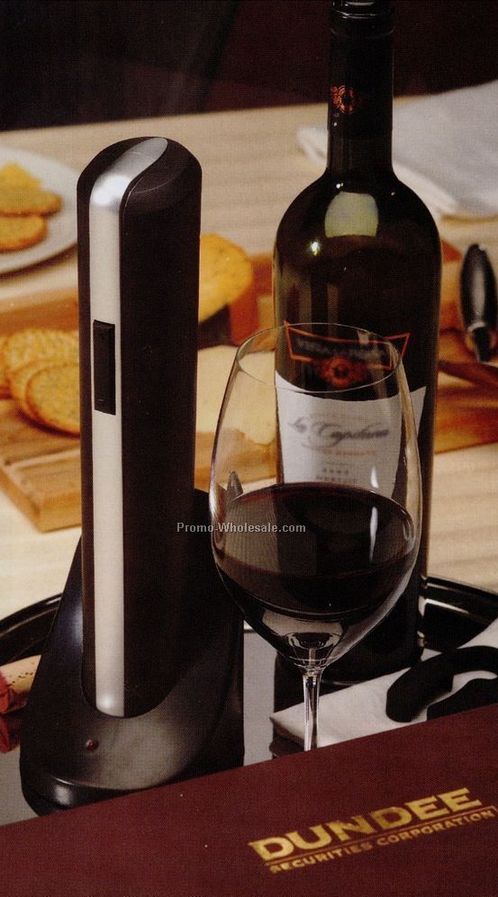 Cordless Wine Opener W/ Rechargeable Corkscrew