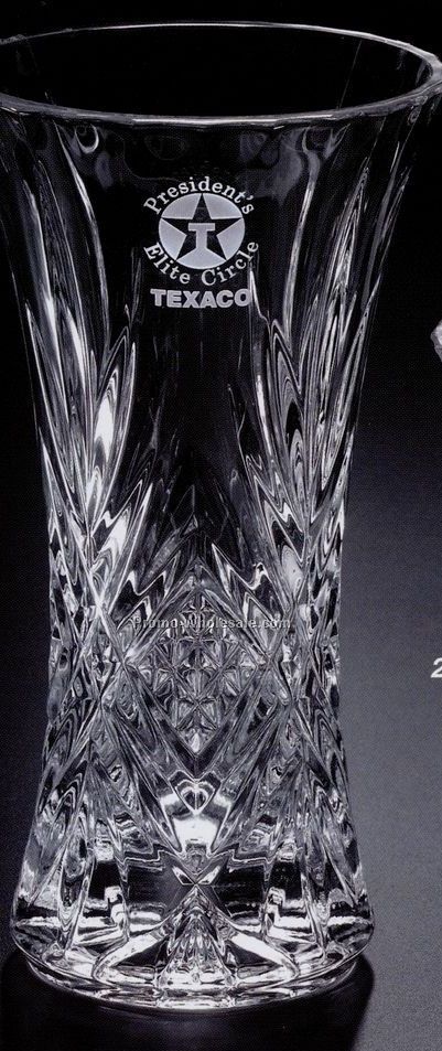 Crystal Masquerade Vase (12")
