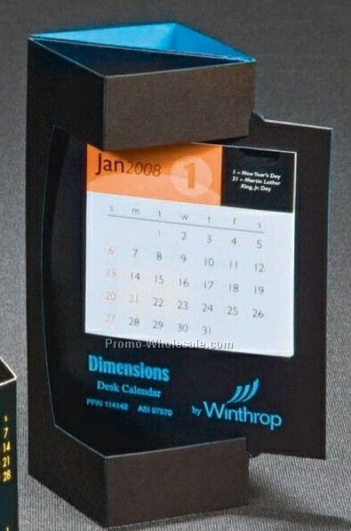 Dimensions Pop Out Desk Calendar