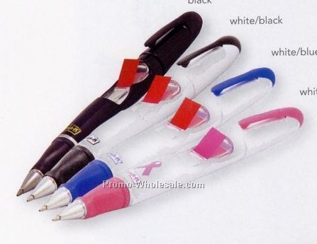 Econ-o-line sticky Note Flag Pen (3-4 Colors)