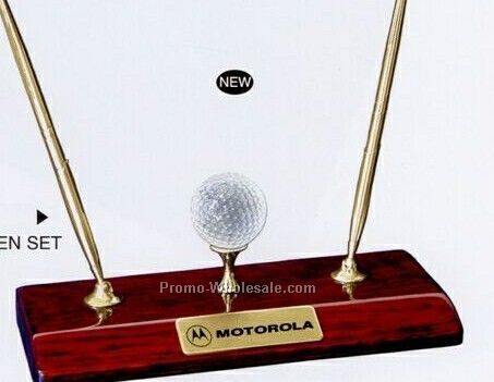 Executive Golf Desk Pen Set