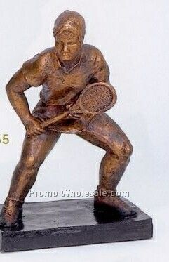 Female Tennis Sculpture