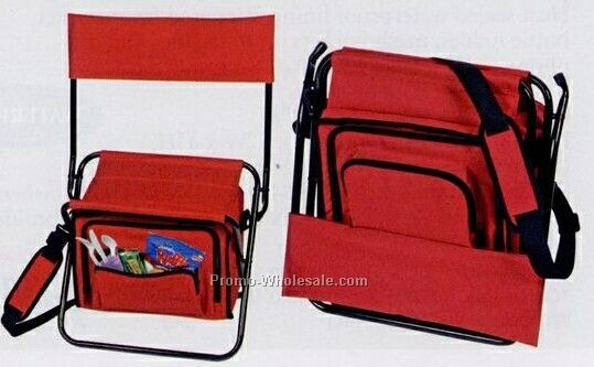 Folding Insulated Cooler Chair