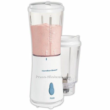 Hamilton Beach Single-serve Blender, White With 2 Jars