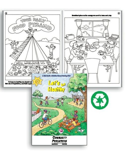 Health & Nutrition Coloring Book