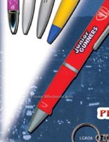 Heavy Duty Plastic Ballpoint Pen W/ Logo Projector