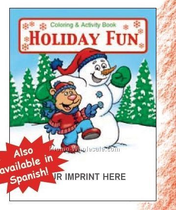 Holiday Fun Coloring Book Fun Pack