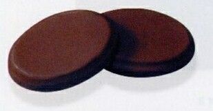 Individually Wrapped Milk Chocolate Oval Candy (Color/ Flexograph)